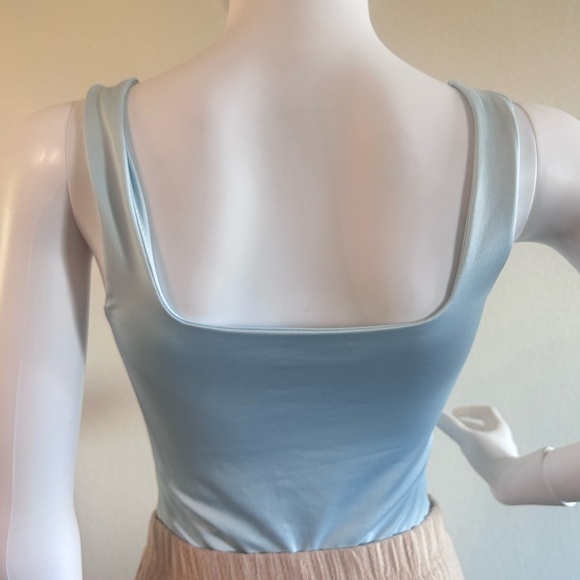 NWOT  Life in the Moment Bodysuit Button Snap blue Women's Size medium - Picture 8 of 10